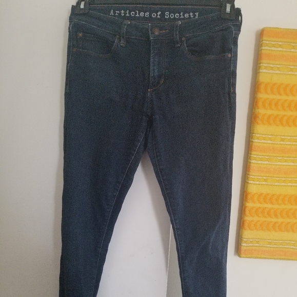ARTICLES OF SOCIETY Skinny Dark Denim - Picture 3 of 5